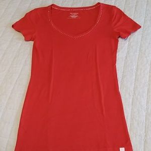 Victoria's secret v neck tee, VGUC
